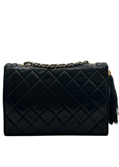 Chanel Quilted Tassel Flap Bag