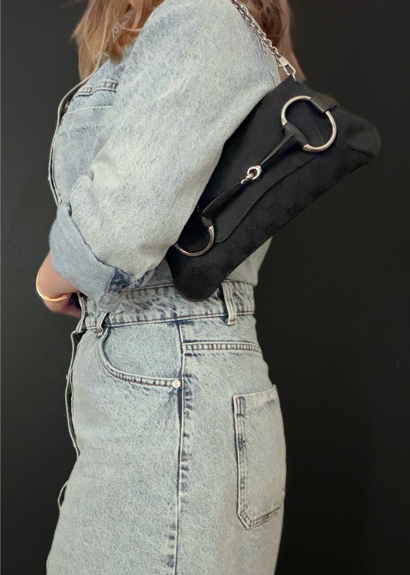 GUCCI HORSEBIT CLUTCH & SHOULDER BAG