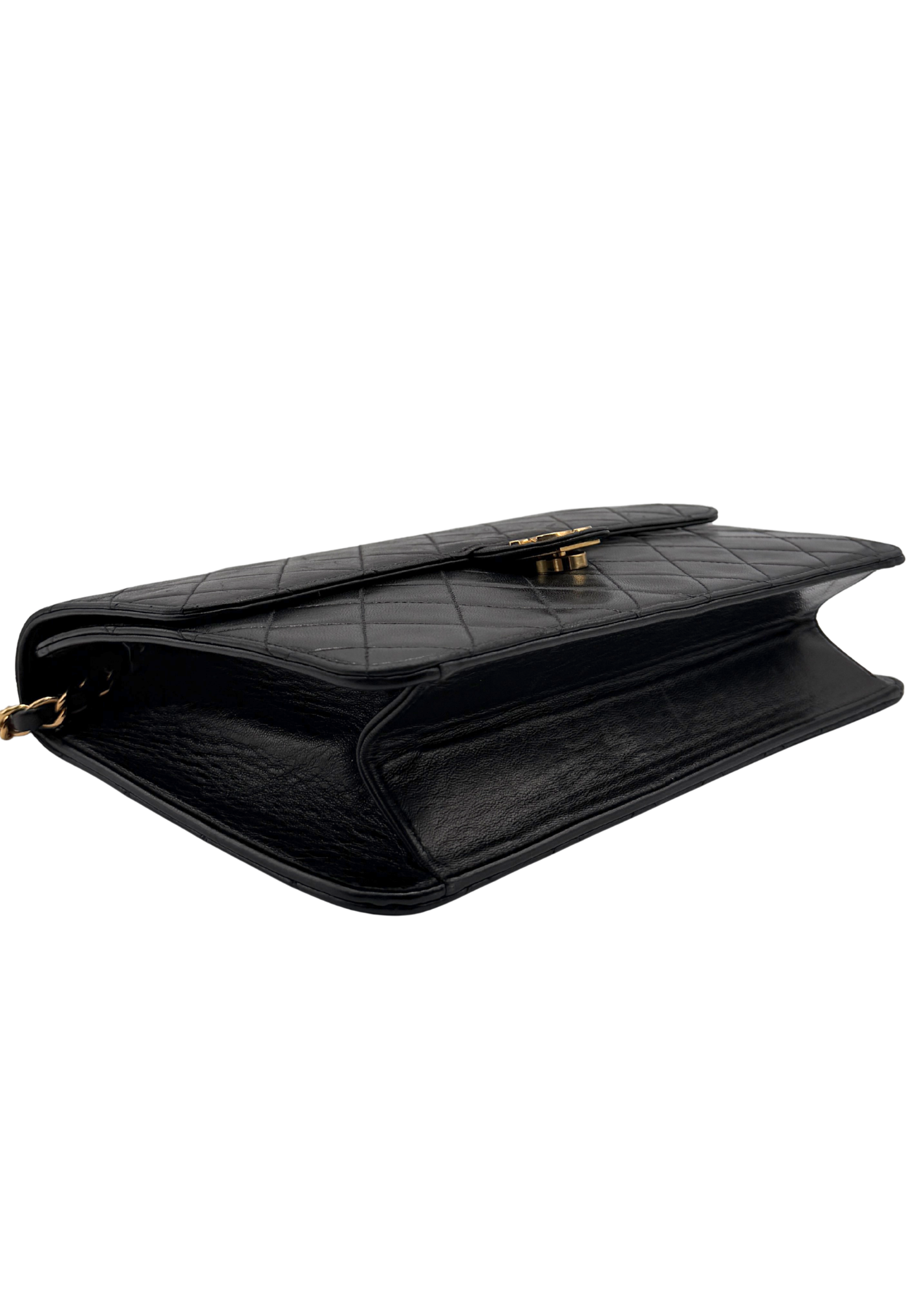 CHANEL MATELASSÉ SINGLE FLAP BAG