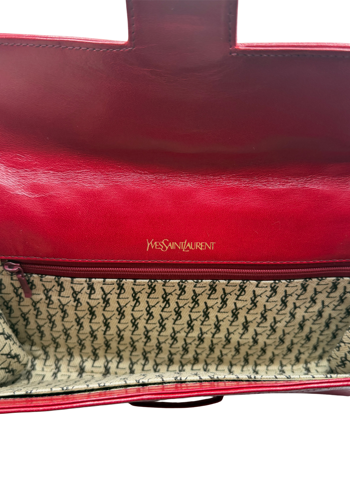 YVES SAINT LAURENT QUILTED CLUTCH