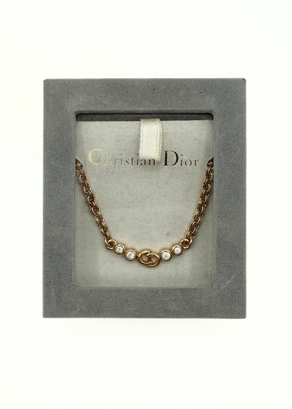 Christian Dior CD Necklace