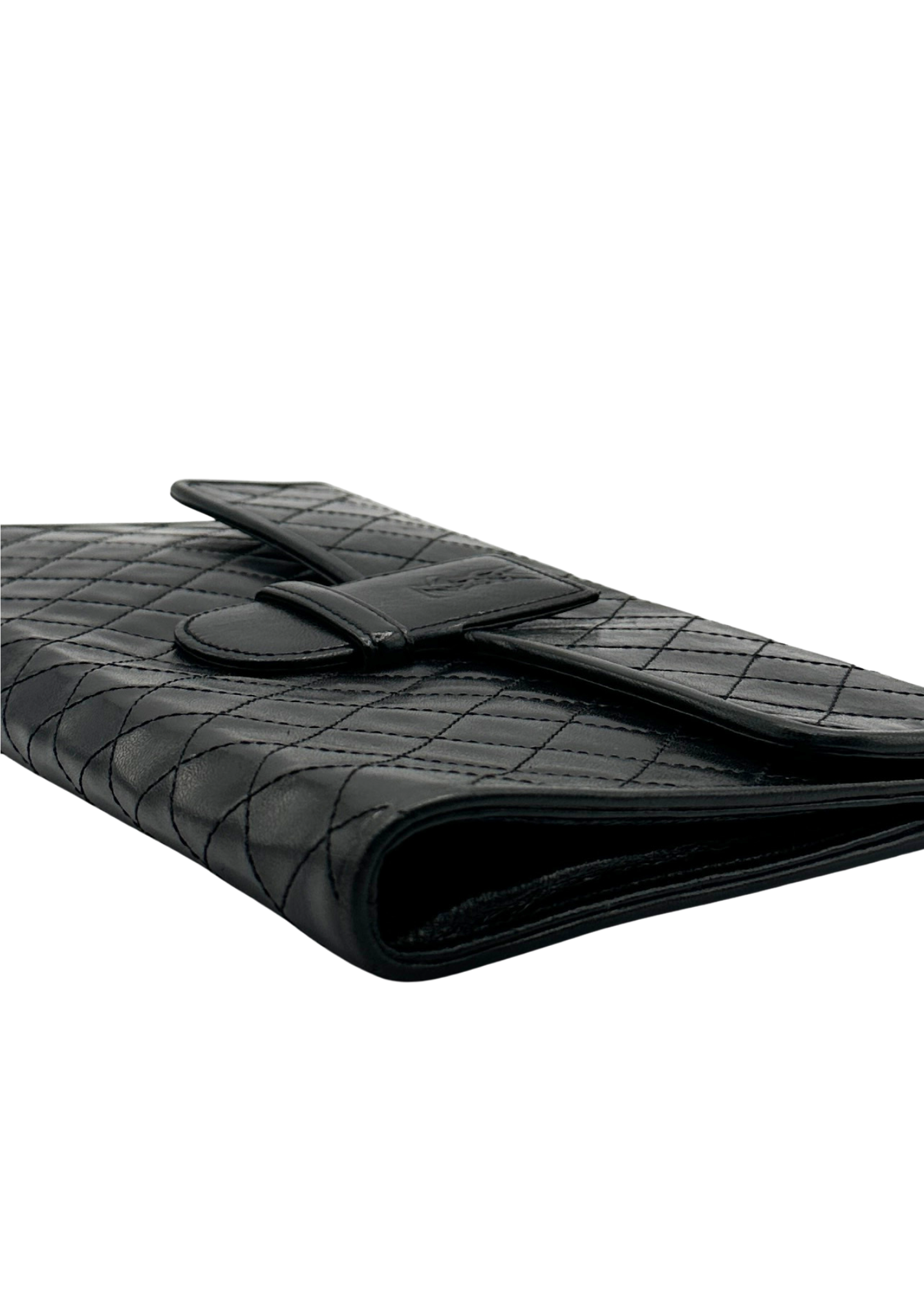 YVES SAINT LAURENT QUILTED CLUTCH