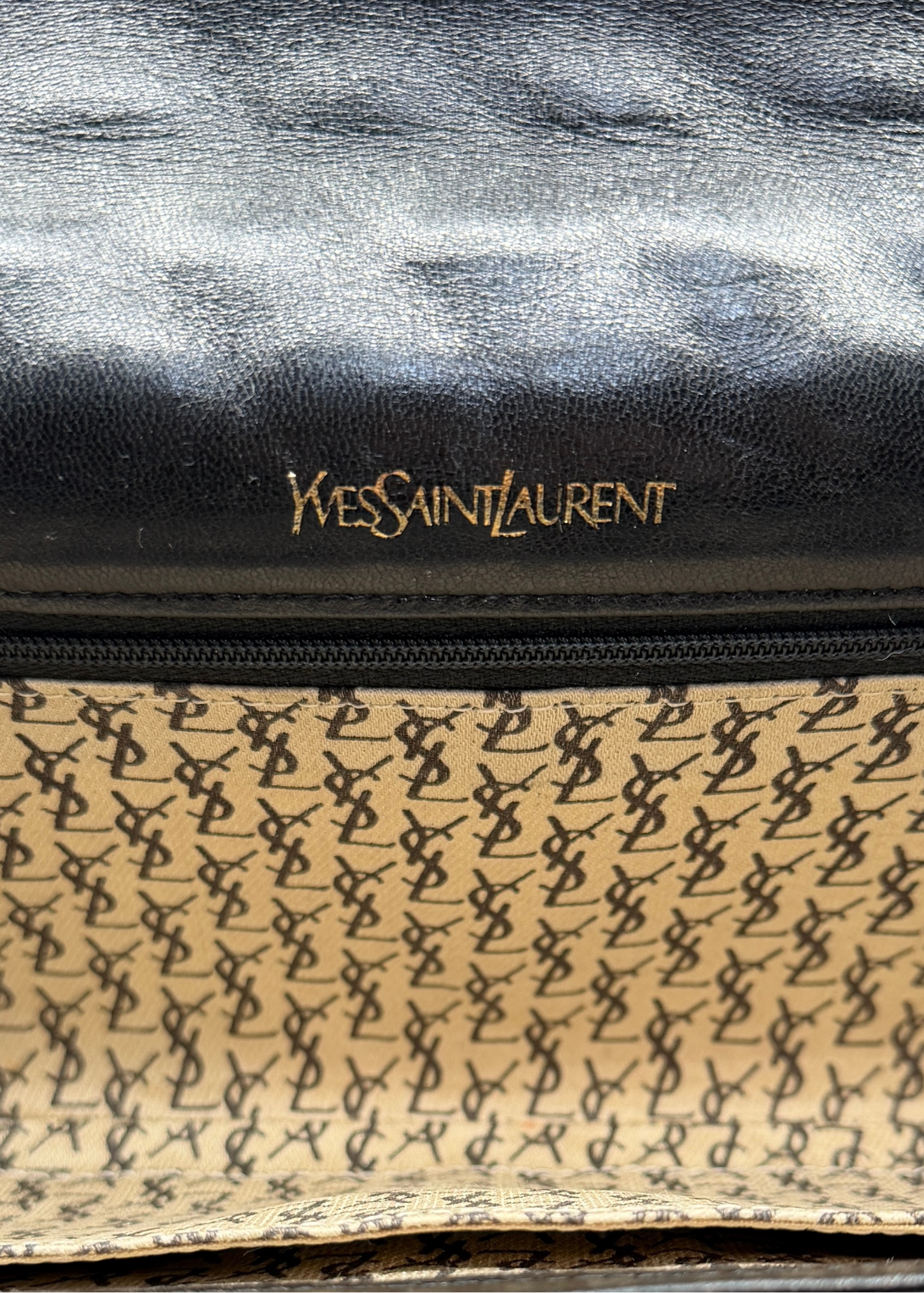 YVES SAINT LAURENT QUILTED CLUTCH