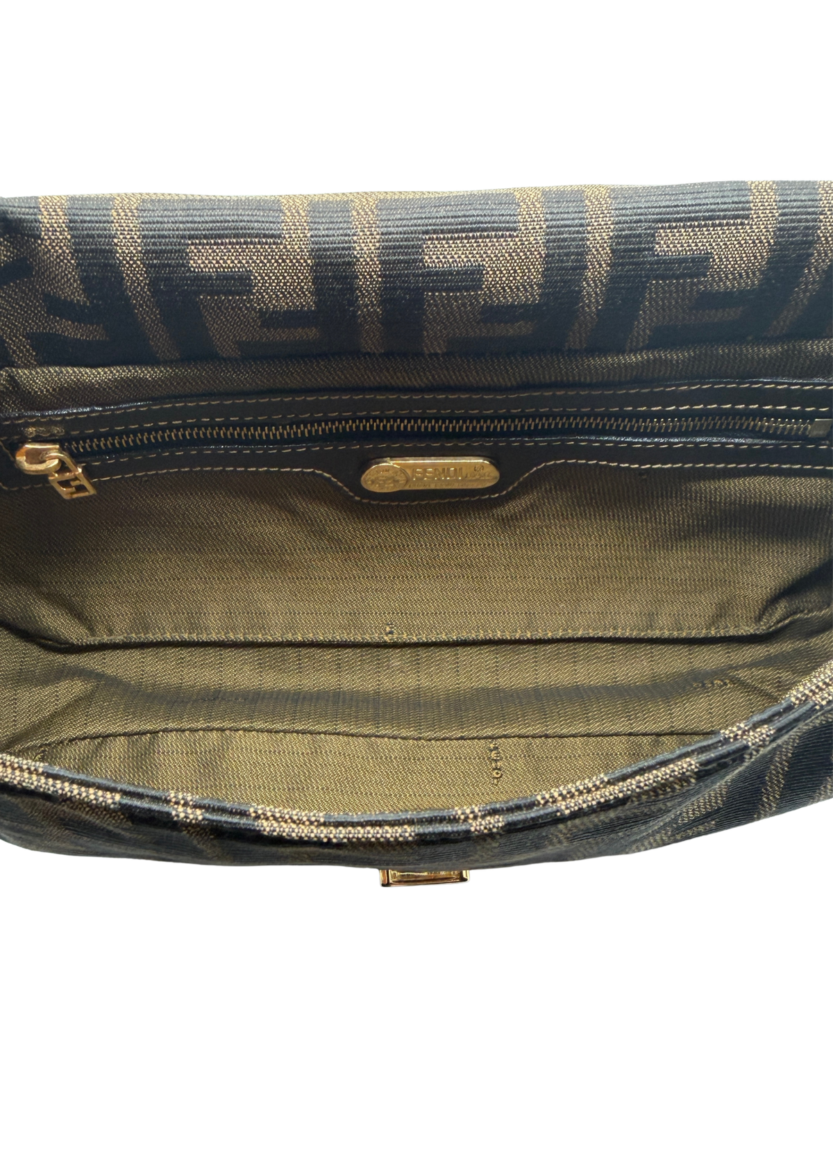 FENDI BAGUETTE with GOLD HARDWARE