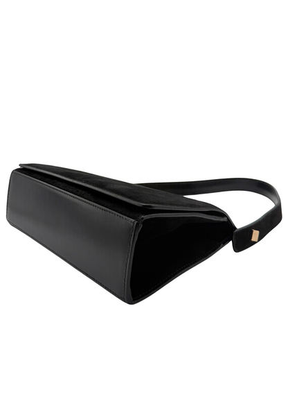 GUCCI SUEDE FLAP BAG