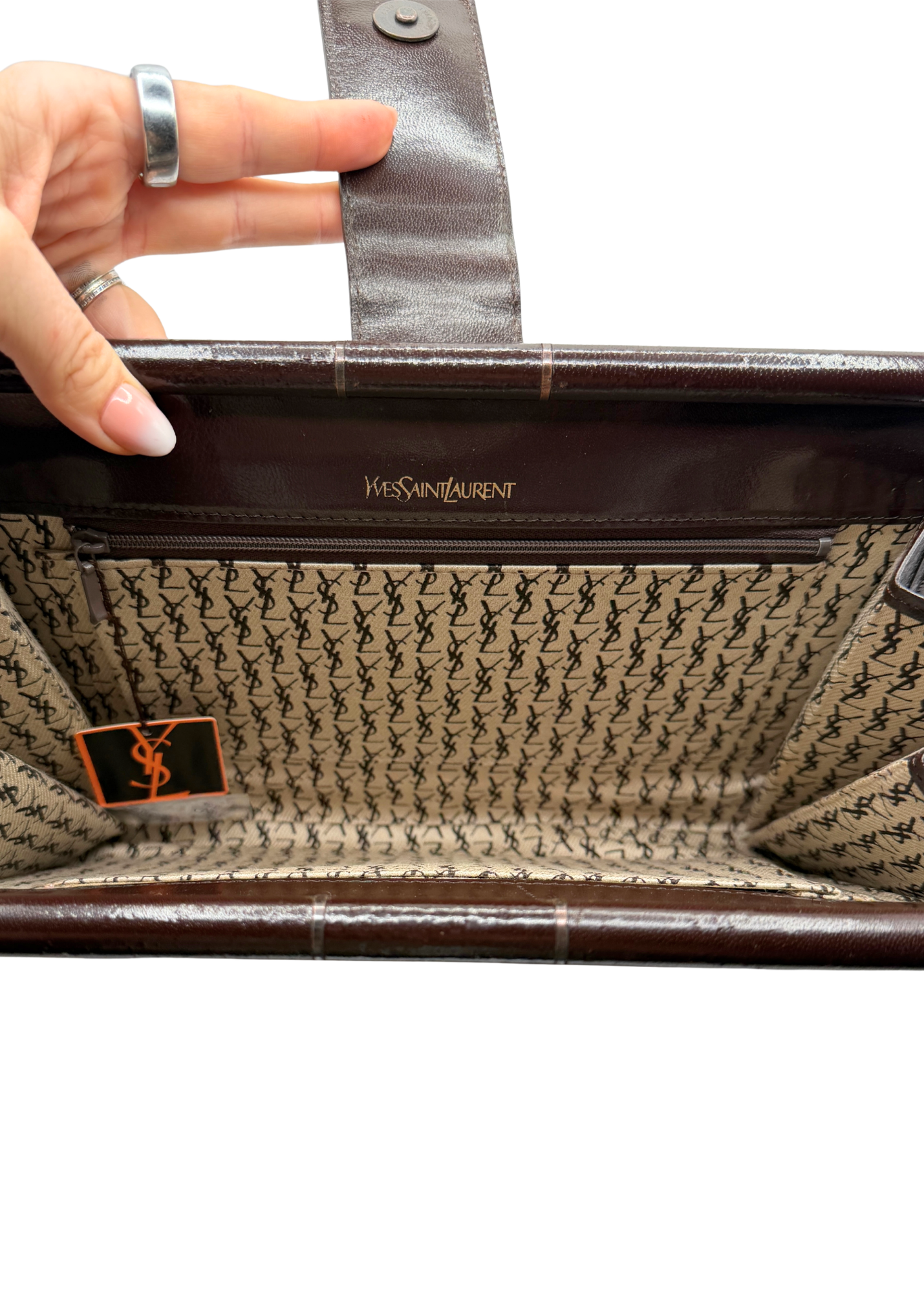 YVES SAINT LAURENT CASSANDRA CLUTCH