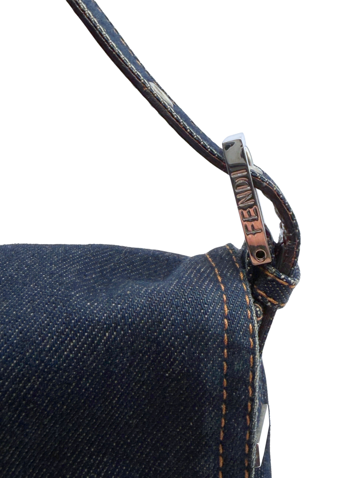 FENDI DENIM BAGUETTE