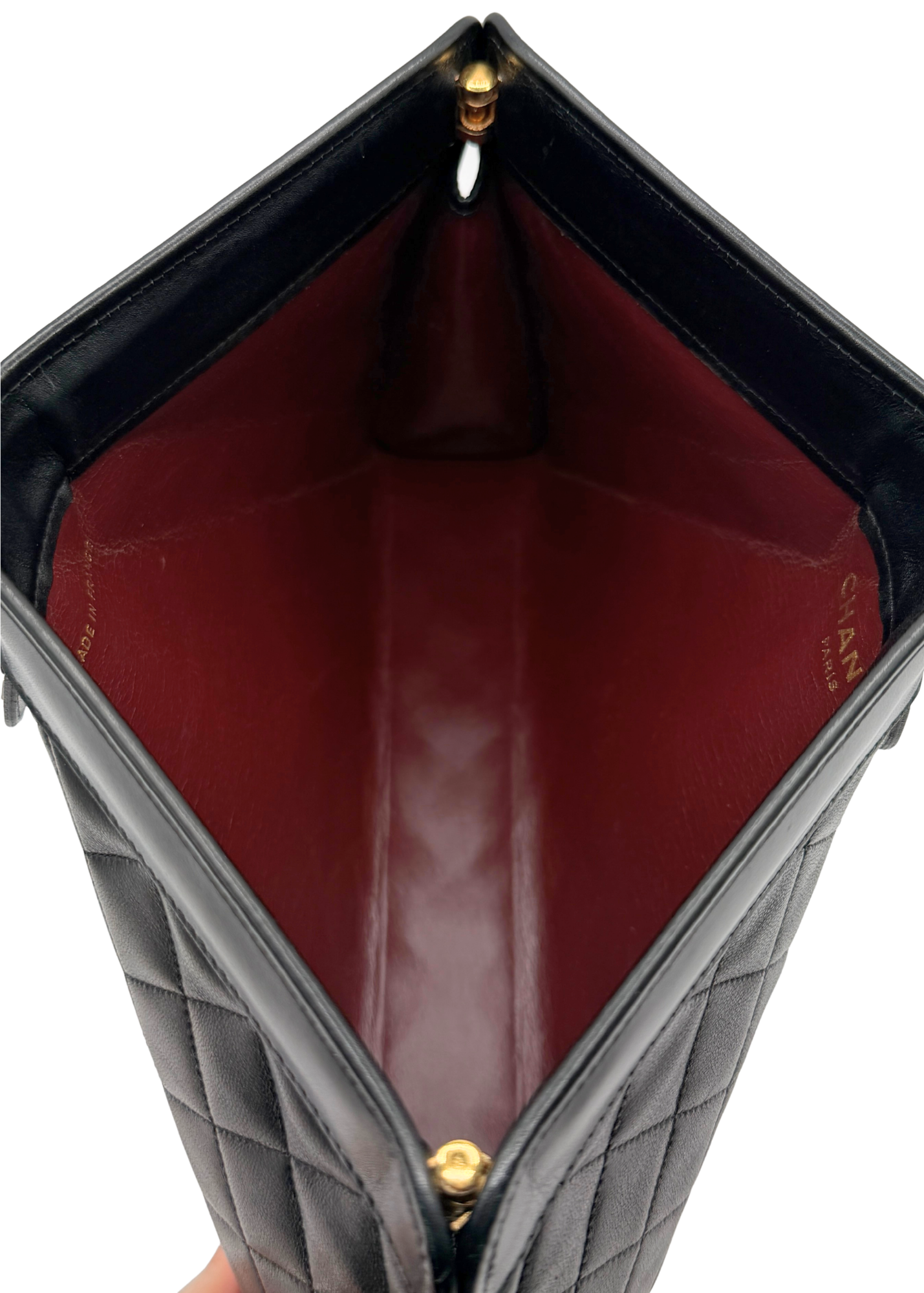 CHANEL MATELASSÉ CLUTCH