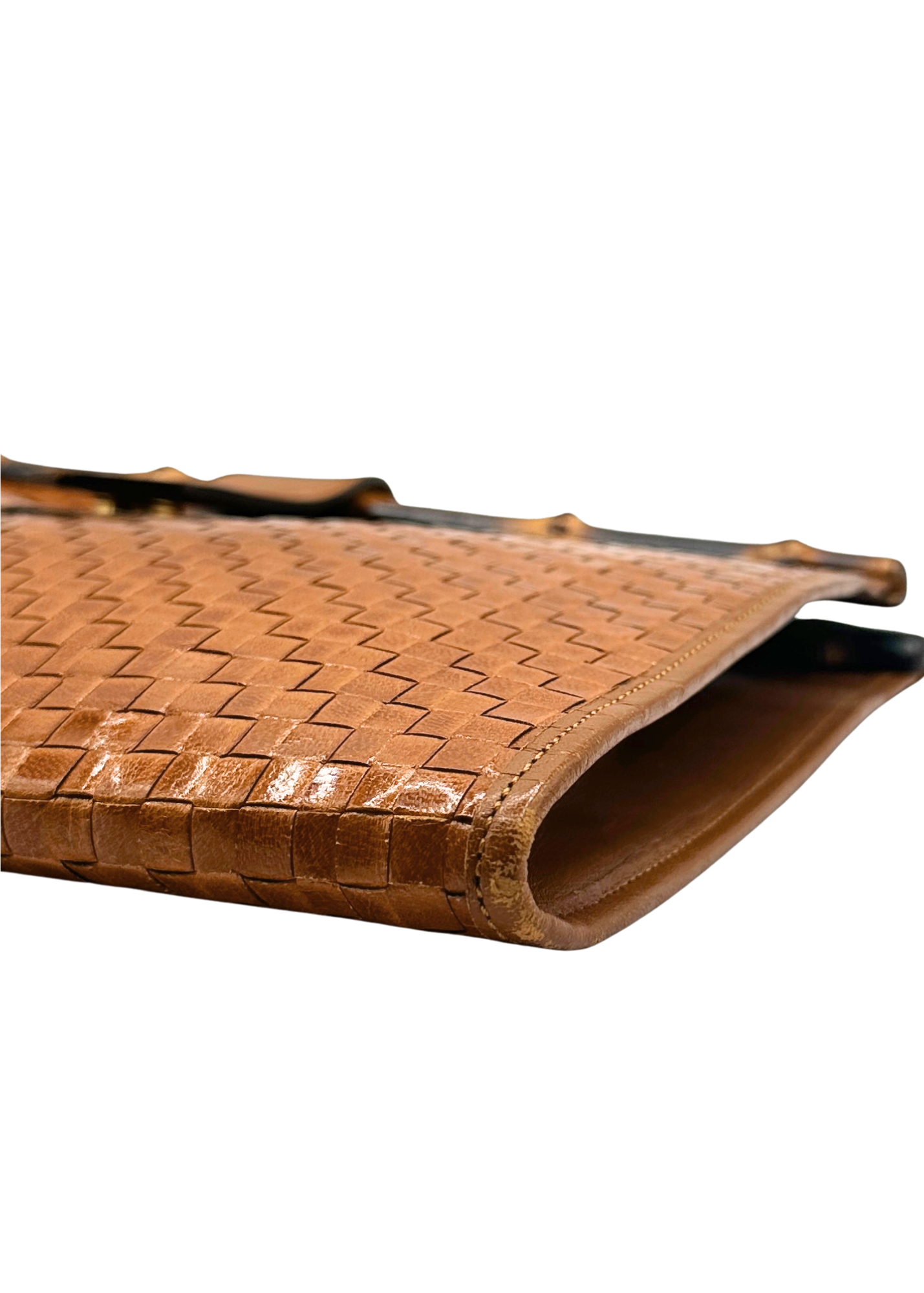 YVES SAINT LAURENT BAMBOO CLUTCH
