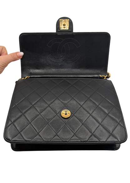 CHANEL MATELASSÉ SINGLE FLAP BAG