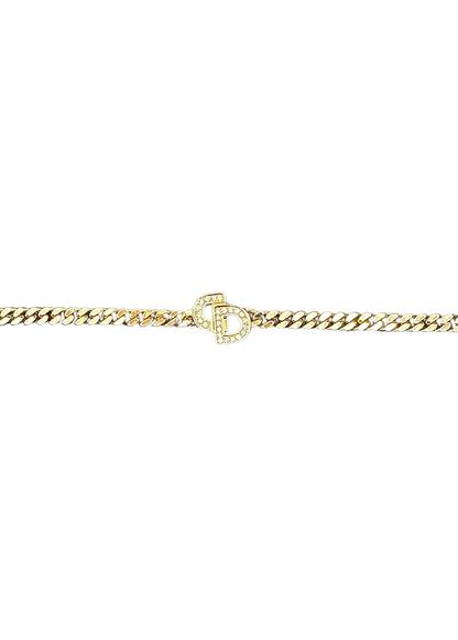 Christian Dior CD Chain Bracelet