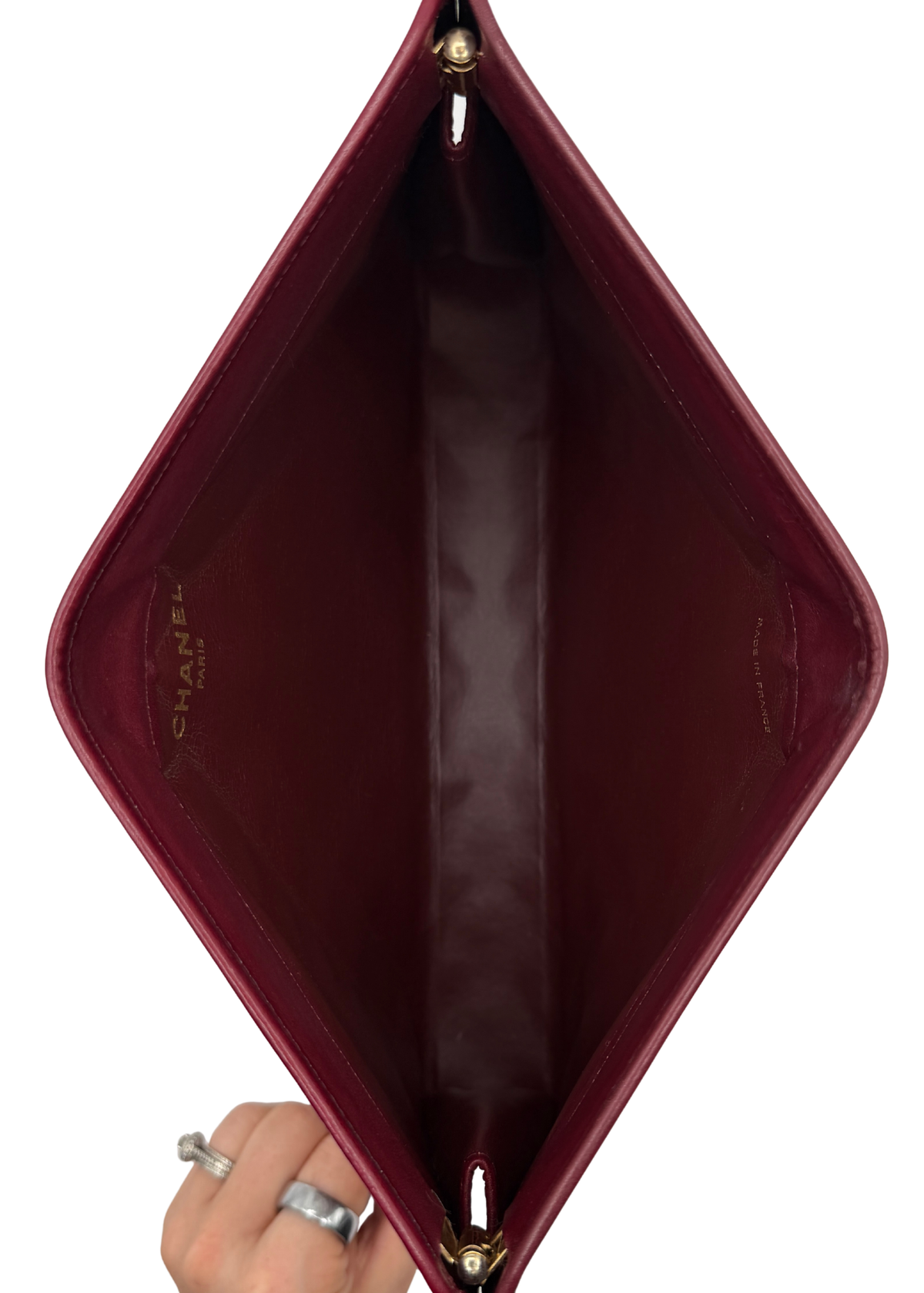 CHANEL MATELASSÉ CLUTCH
