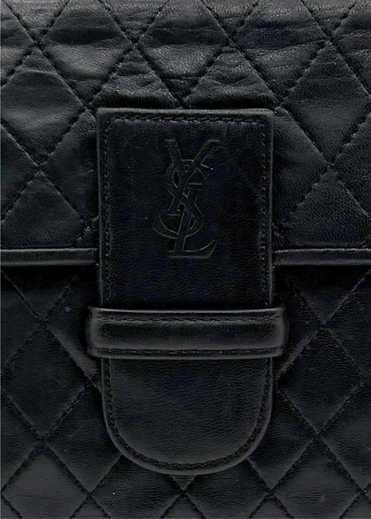 YVES SAINT LAURENT QUILTED CLUTCH