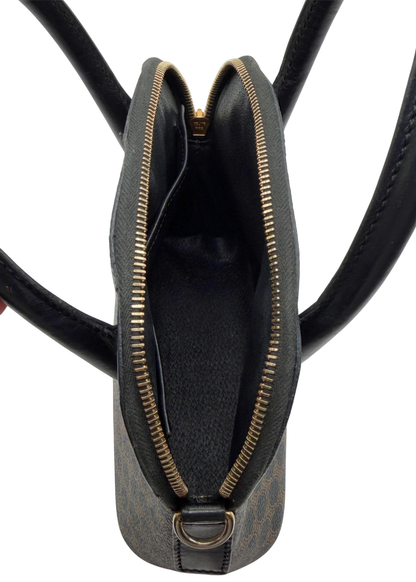 RARE CELINE MACADAM TOP HANDLE CROSSBODY BAG