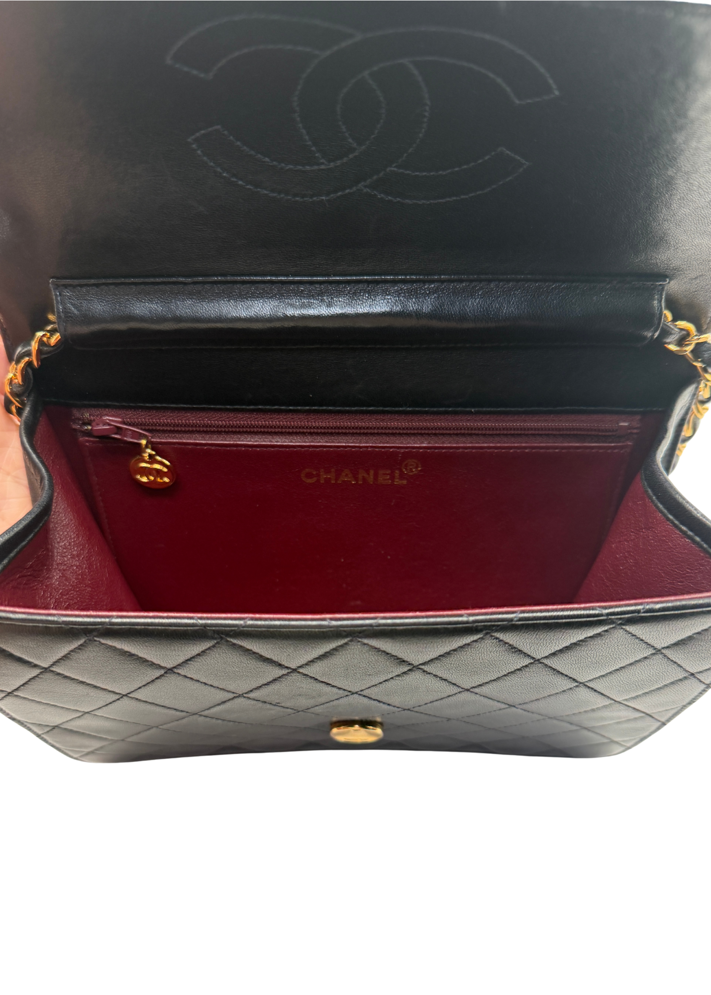 CHANEL MATELASSÉ SINGLE FLAP BAG
