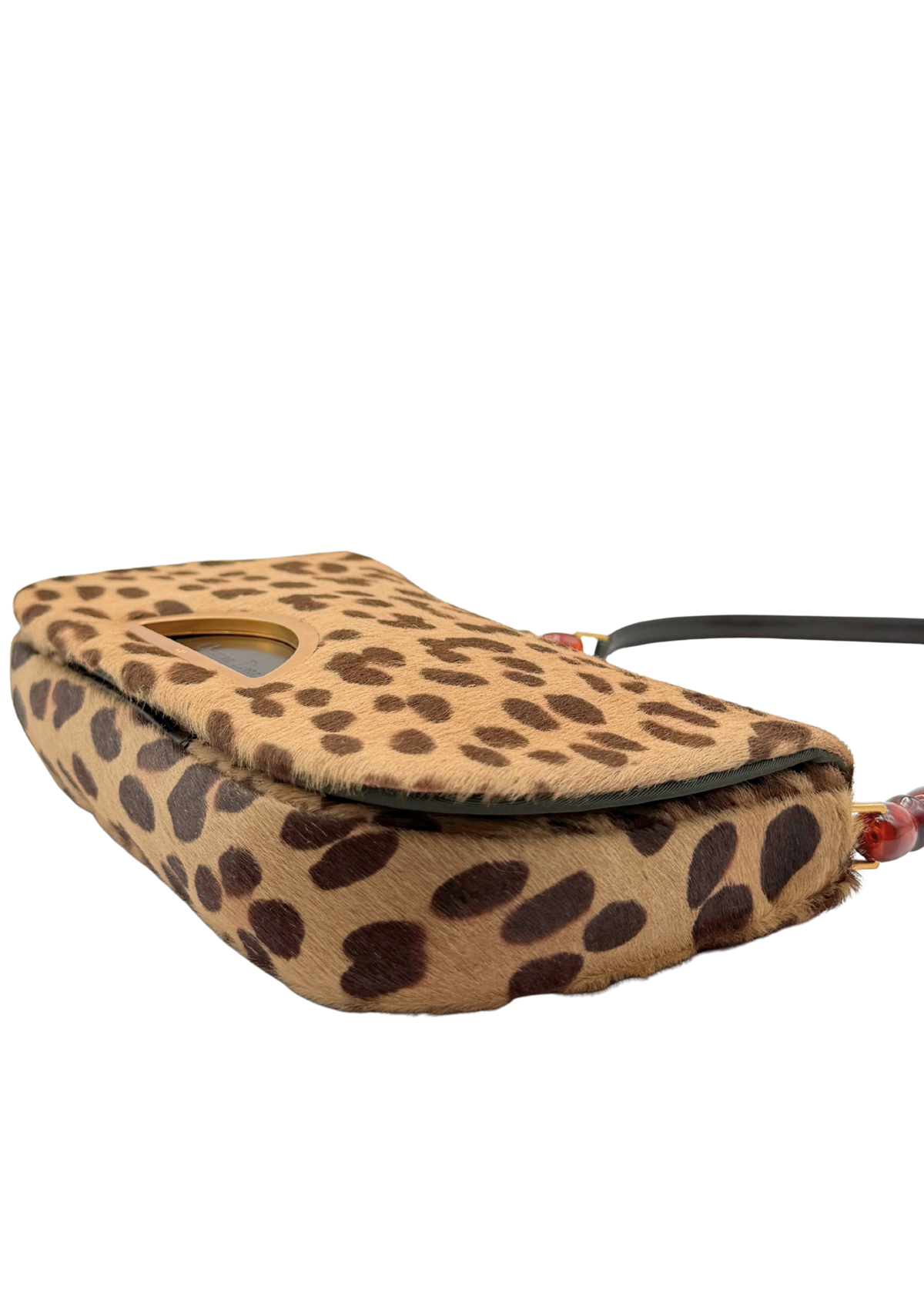 CHRISTIAN DIOR RARE VINTAGE LEOPARD PONYHAIR MALICE Corner2