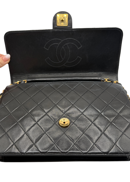 CHANEL MATELASSÉ SINGLE FLAP BAG