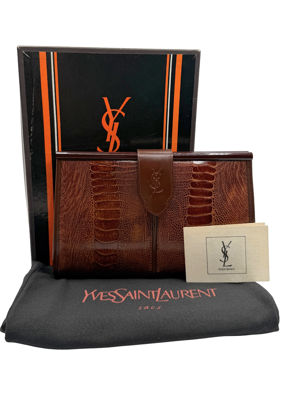 RARE YVES SAINT LAURENT CLUTCH