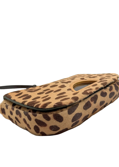 CHRISTIAN DIOR RARE VINTAGE LEOPARD PONYHAIR MALICE Corner