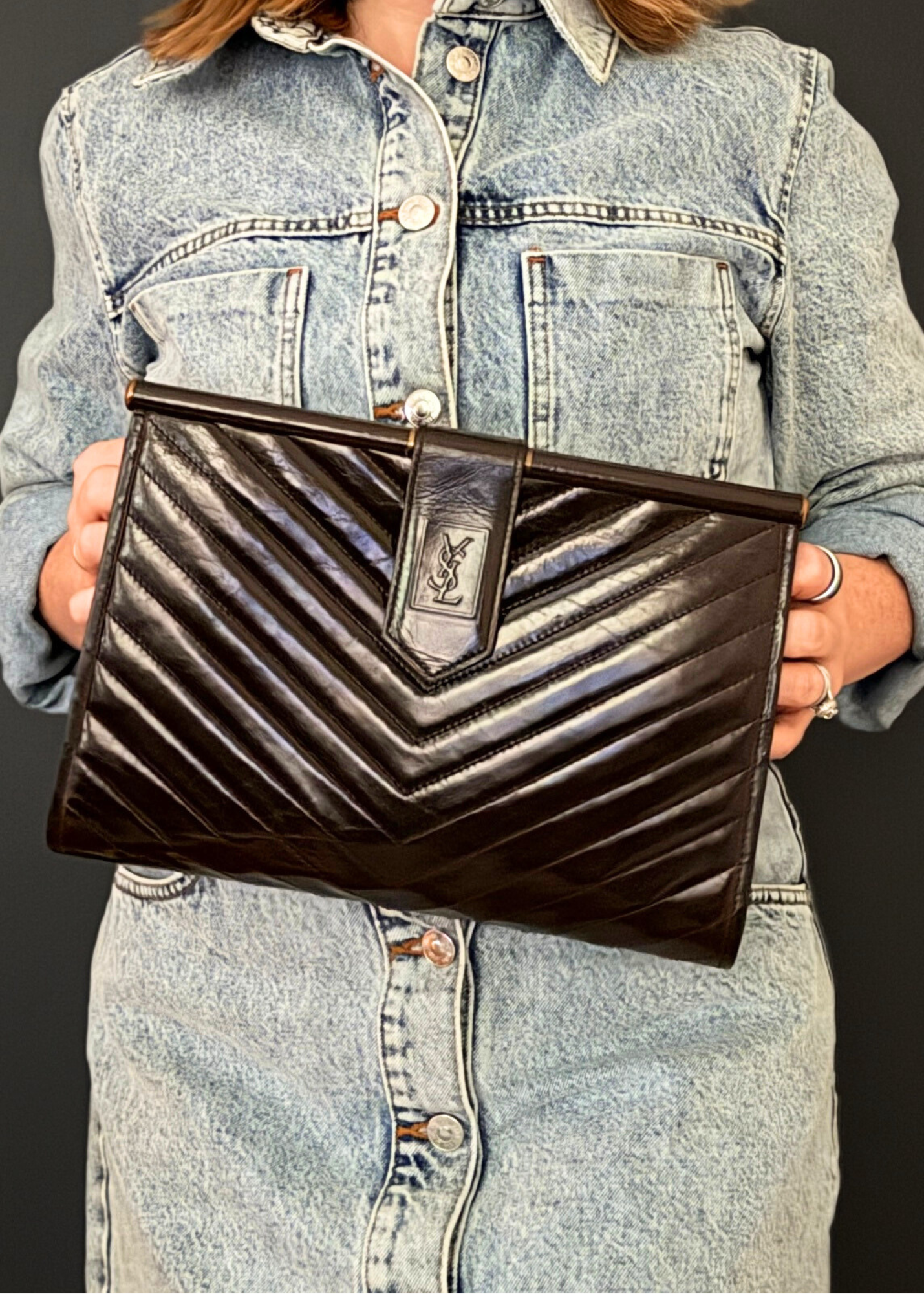 YVES SAINT LAURENT CLUTCH