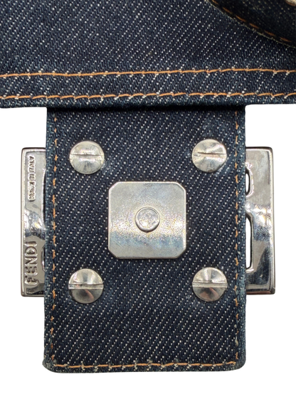 FENDI DENIM BAGUETTE