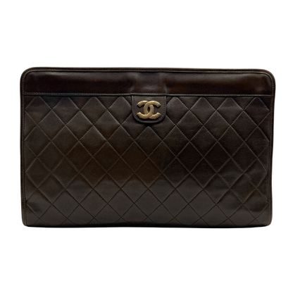 CHANEL MATELASSÉ CLUTCH