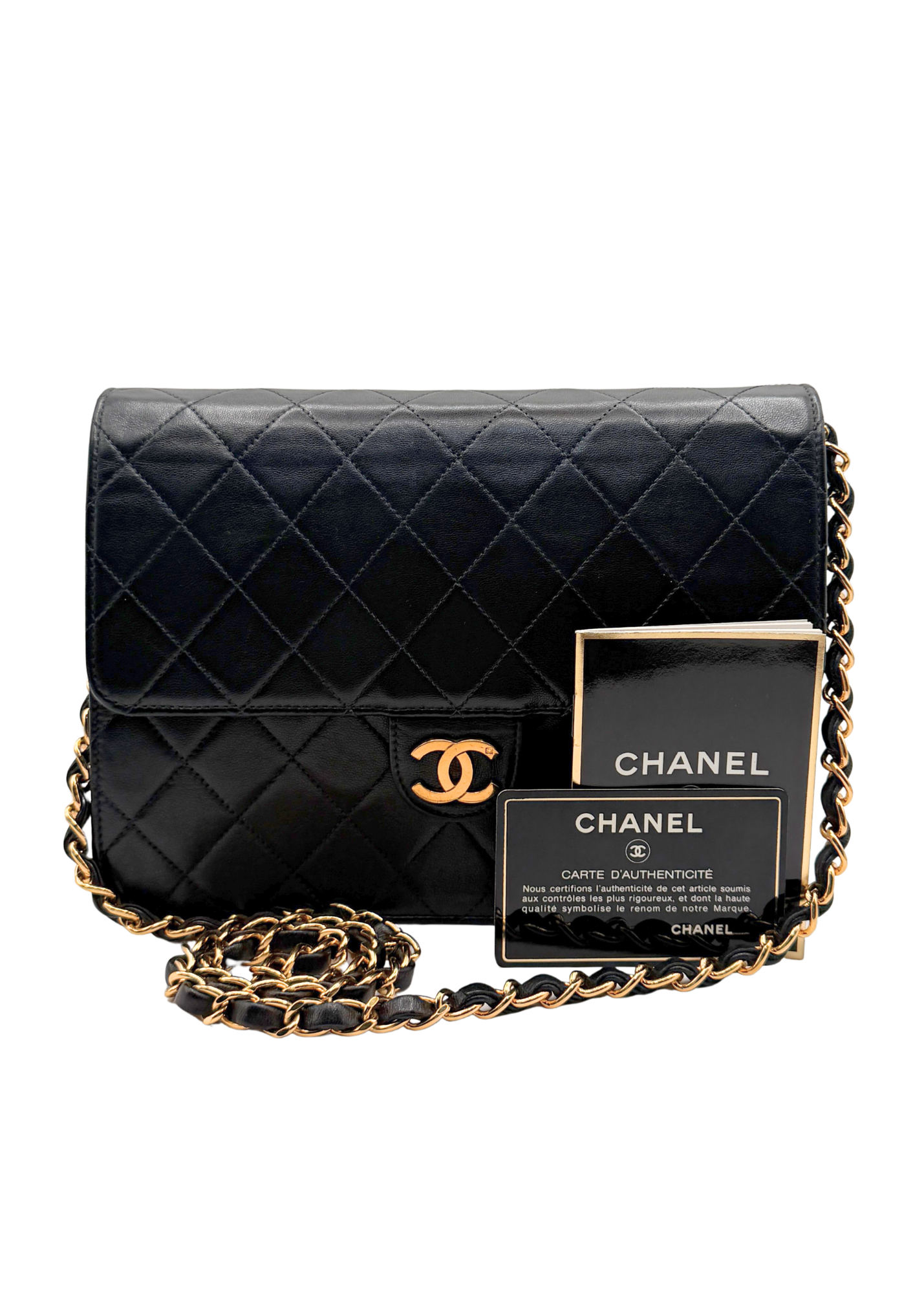 CHANEL MATELASSÉ SINGLE FLAP BAG