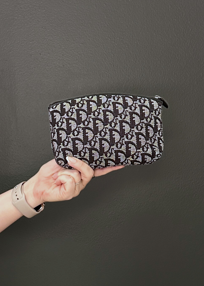 Christian Dior Navy Trotter Pouch
