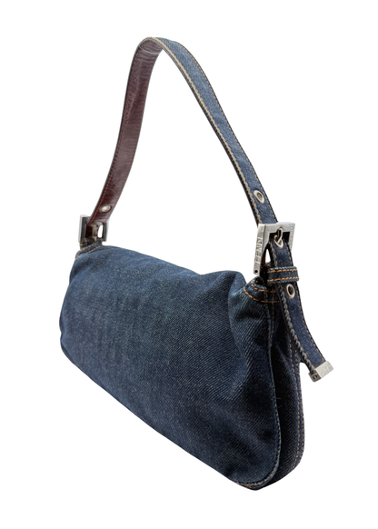 FENDI DENIM BAGUETTE