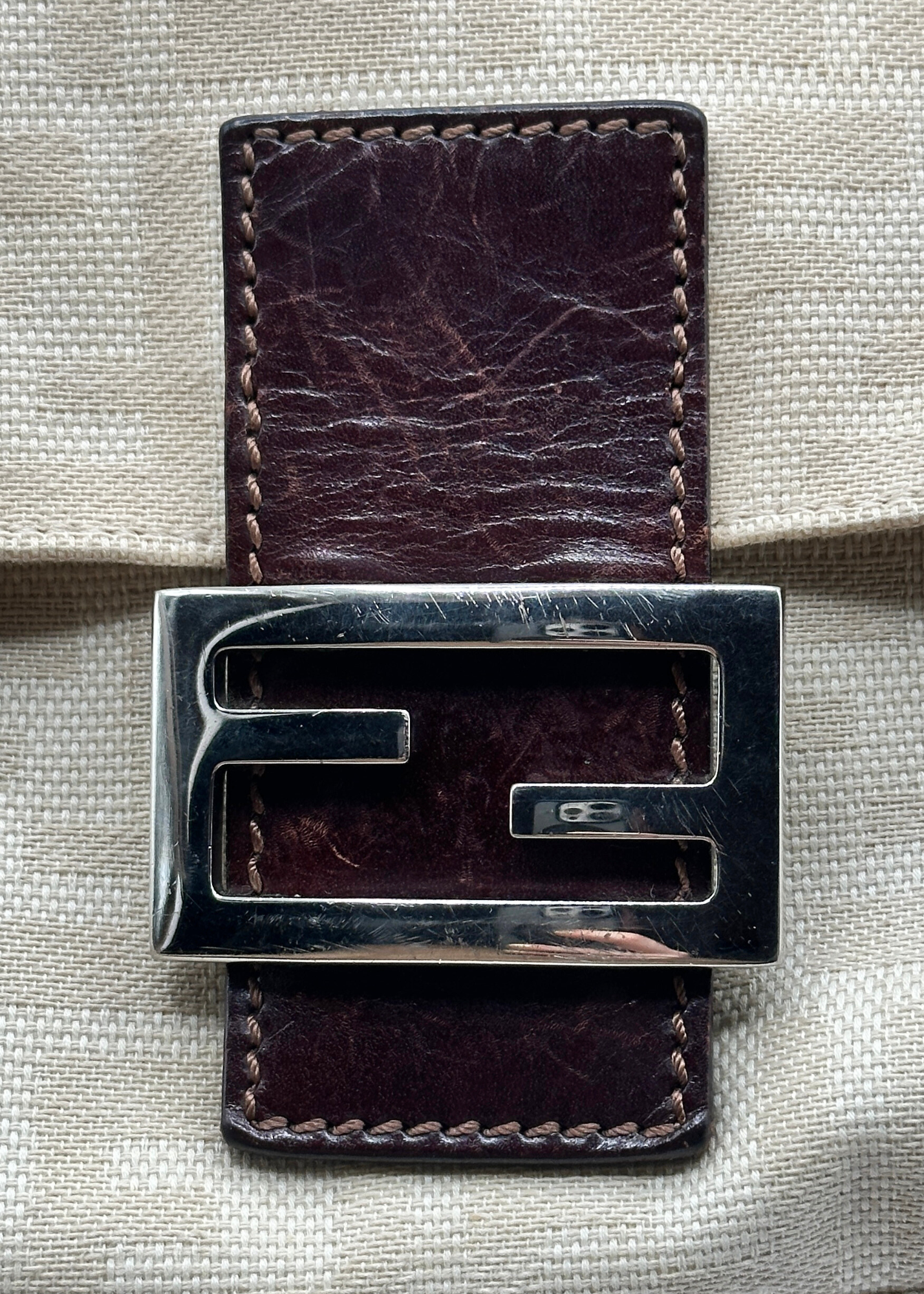 Fendi vintage Cream mama baguette