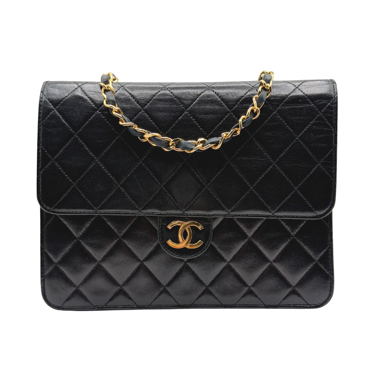 CHANEL MATELASSÉ SINGLE FLAP BAG