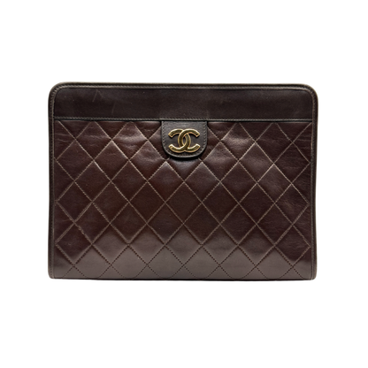CHANEL MATELASSÉ CLUTCH