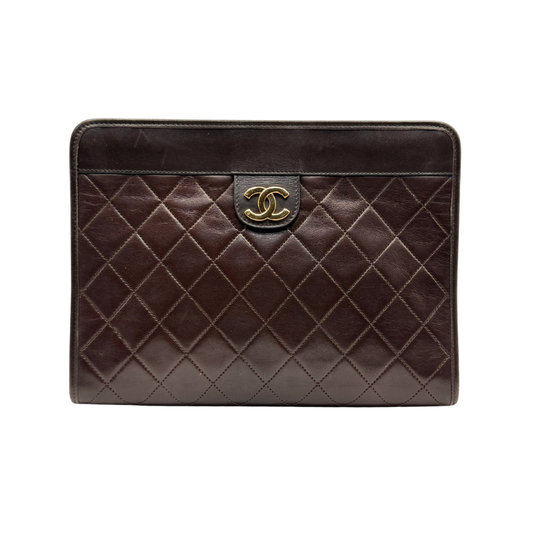 CHANEL MATELASSÉ CLUTCH