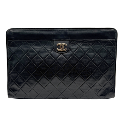 CHANEL MATELASSÉ CLUTCH