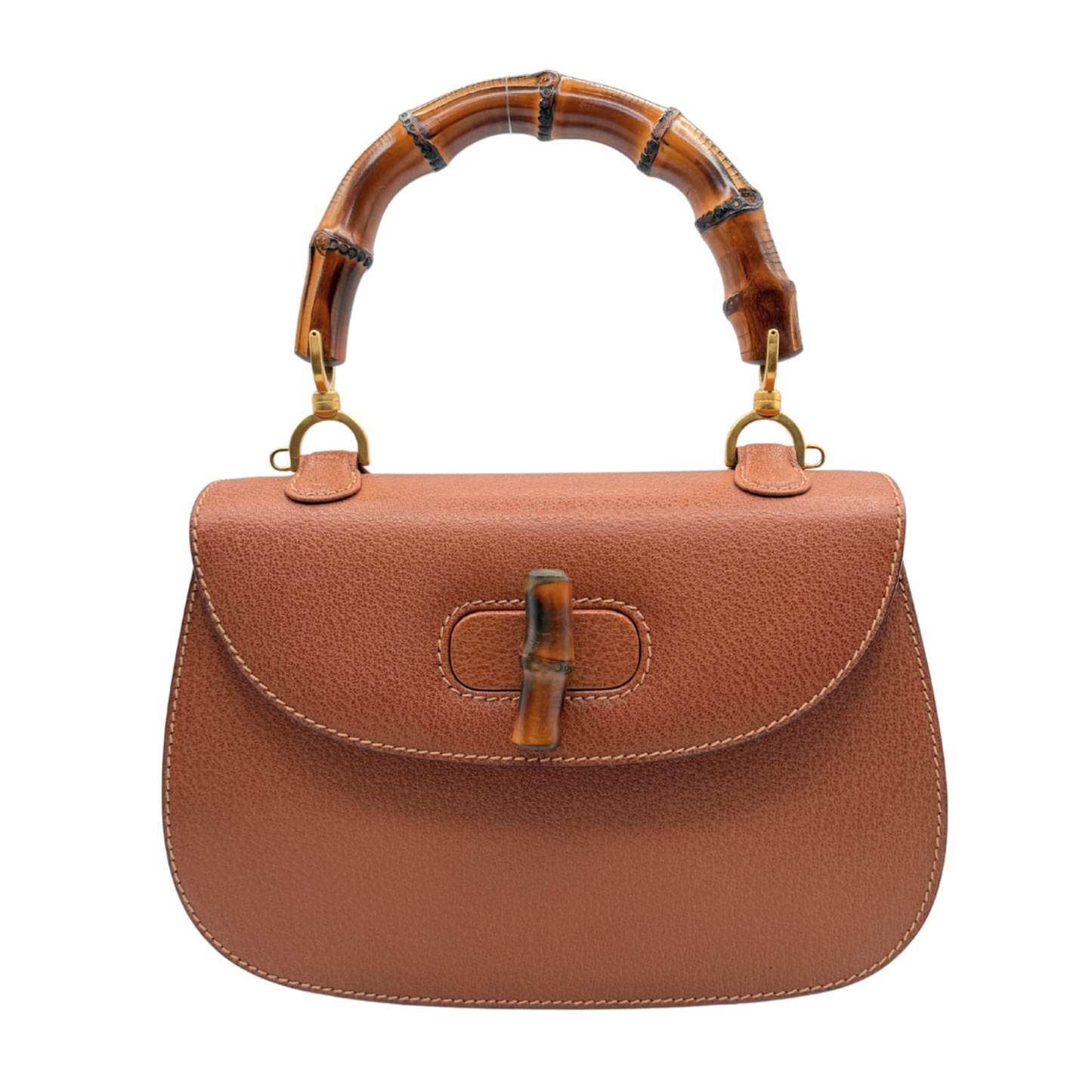 GUCCI 1947 BAMBOO TOP HANDLE BAG