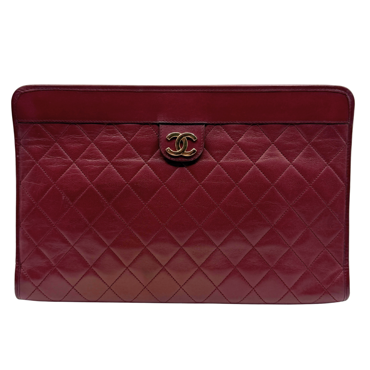 CHANEL MATELASSÉ CLUTCH