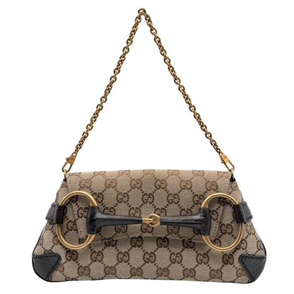 RARE GUCCI HORSEBIT SHOULDER BAG & CLUTCH
