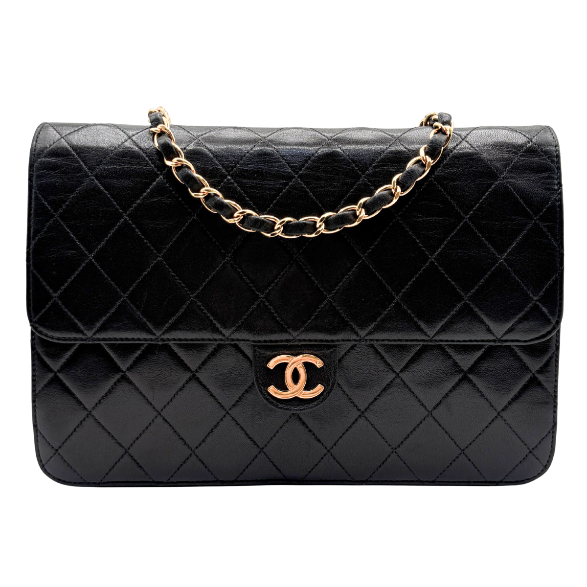 CHANEL MATELASSÉ SINGLE FLAP BAG