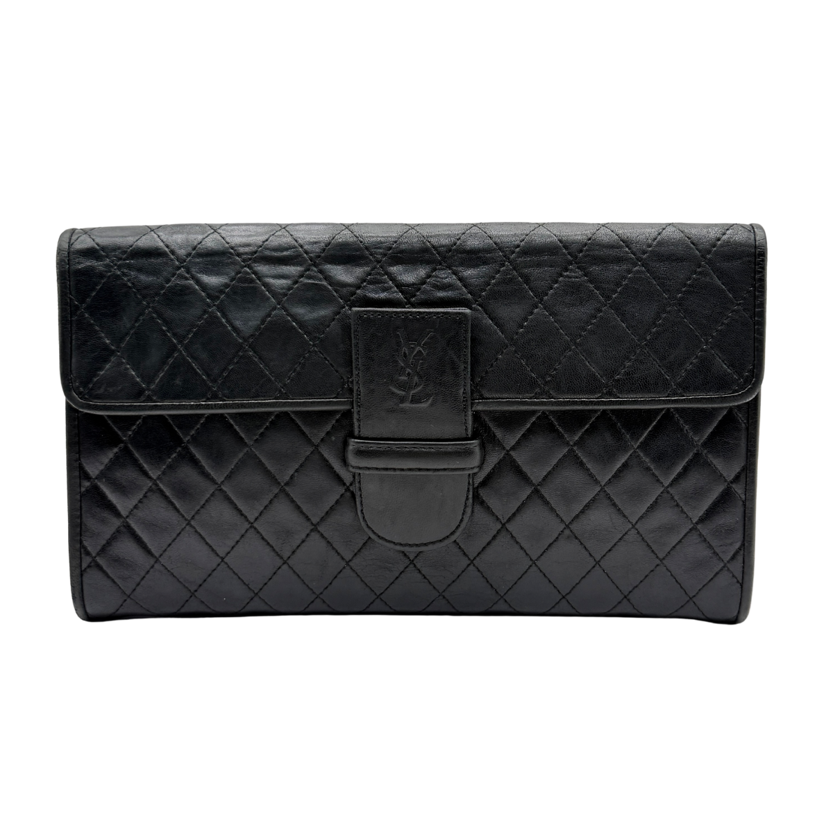 YVES SAINT LAURENT QUILTED CLUTCH