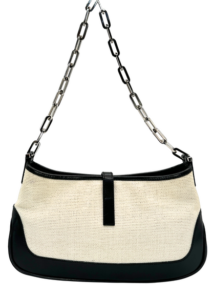 Gucci Jackie O Chain Bag Canvas