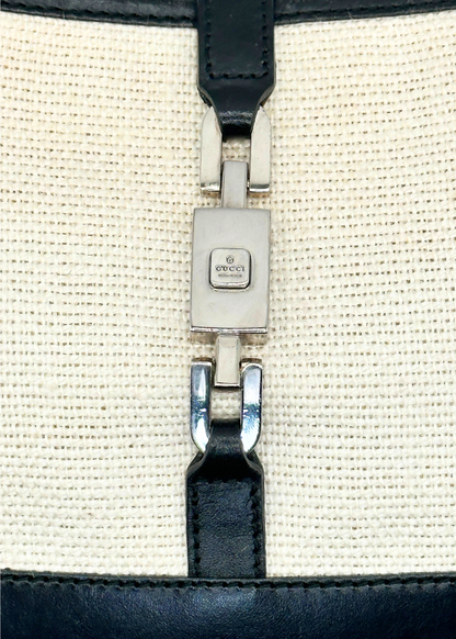 Gucci Jackie O Chain Bag Canvas