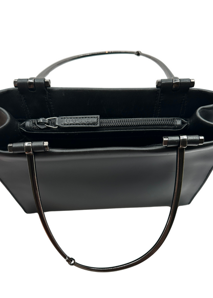 Gucci Leather Top Handle Horsebit Tote