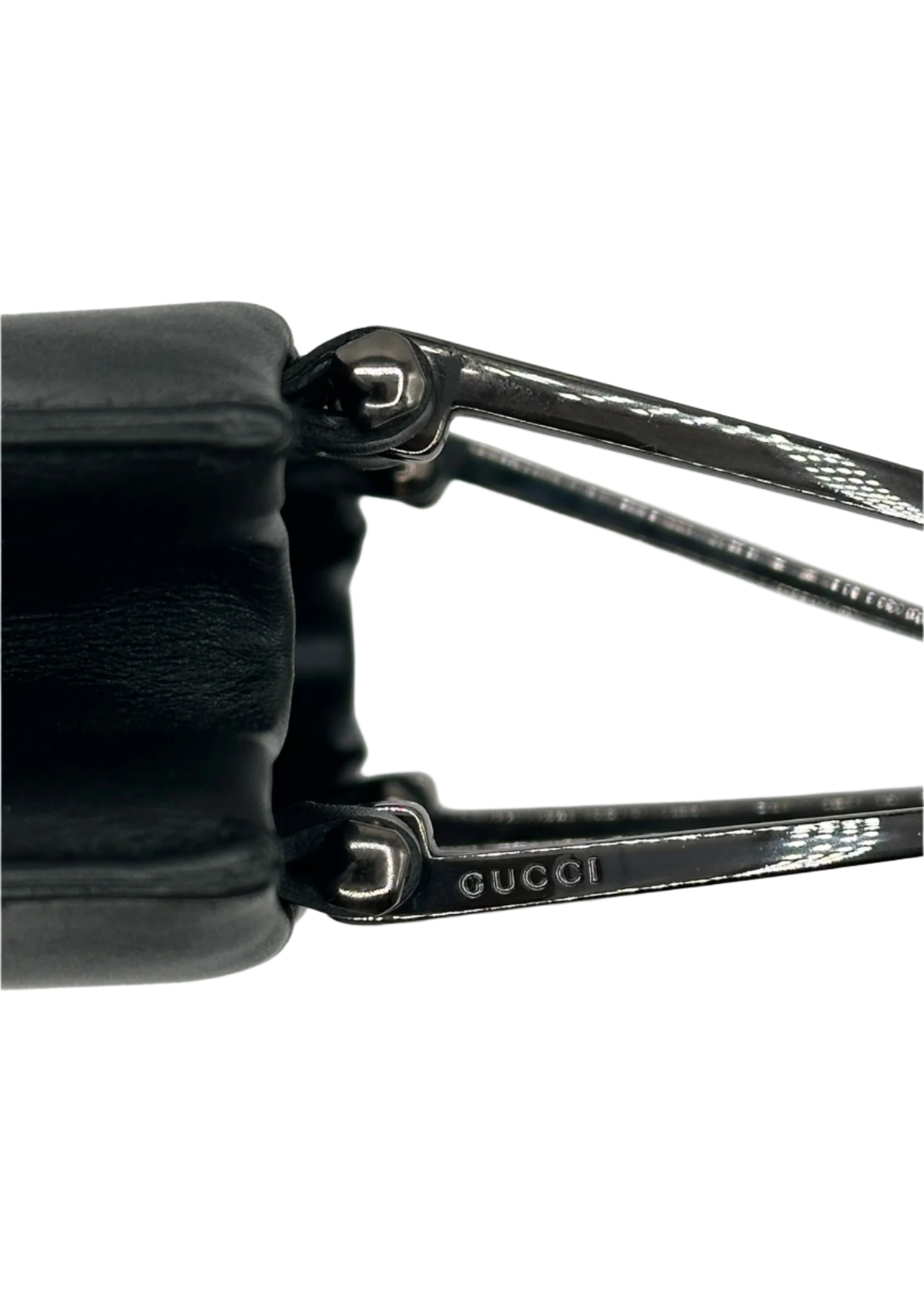 Gucci Leather Top Handle Horsebit Tote