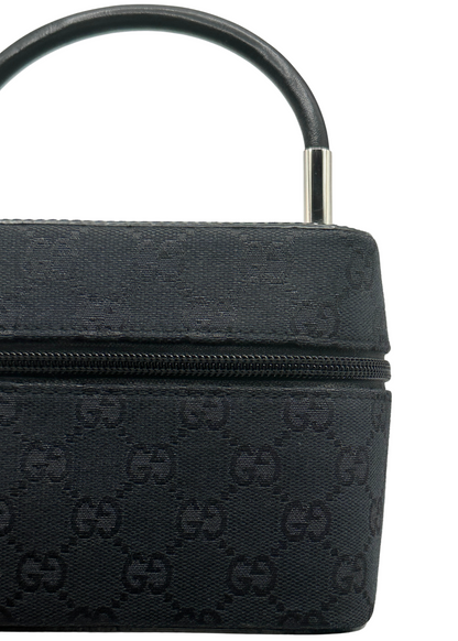 Gucci Monogram Black Vanity Bag