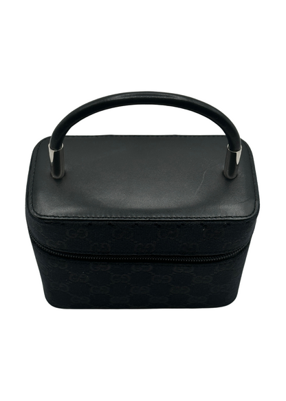 Gucci Monogram Black Vanity Bag