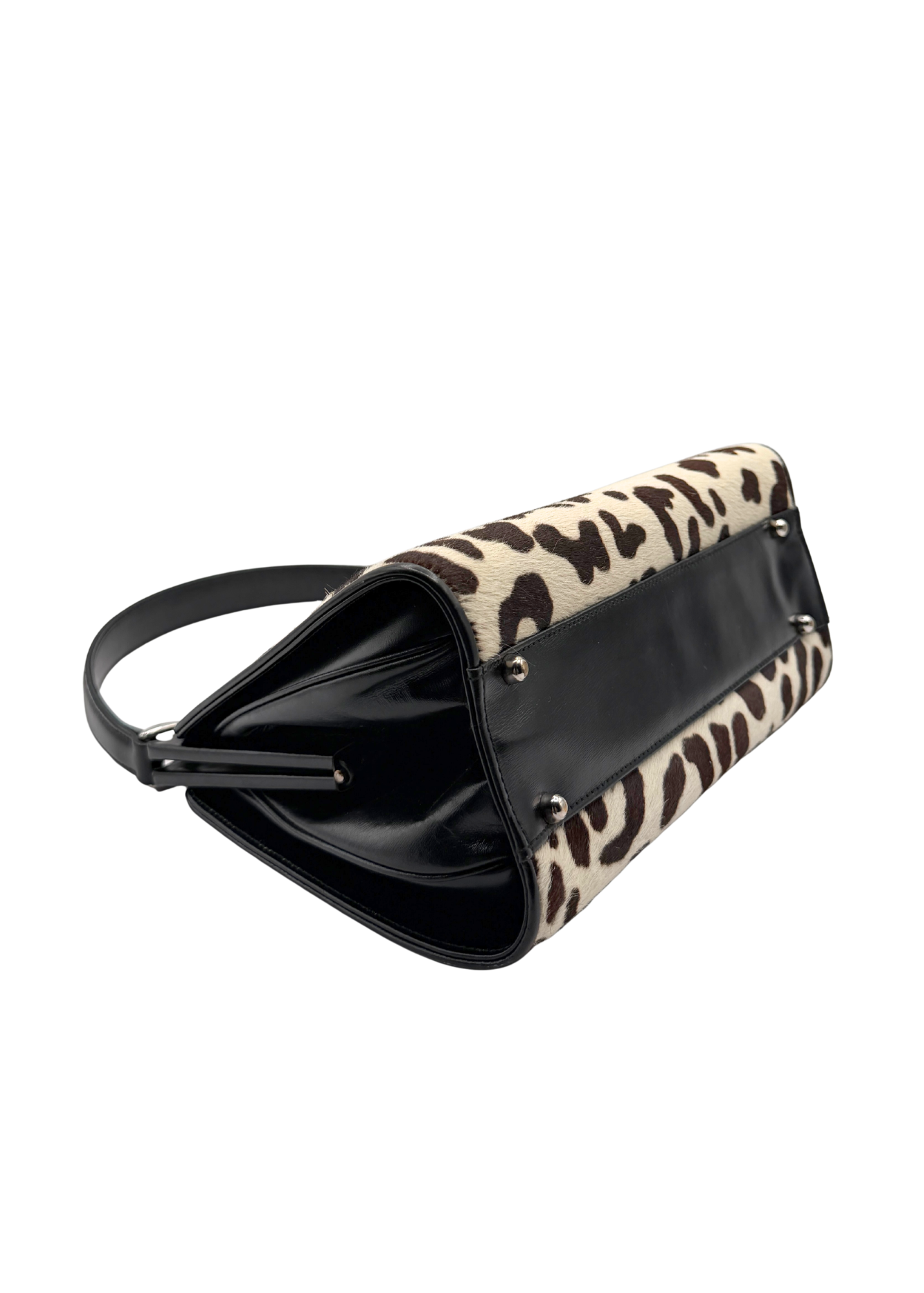 RARE GUCCI PONYHAIR TOP HANDLE BAG