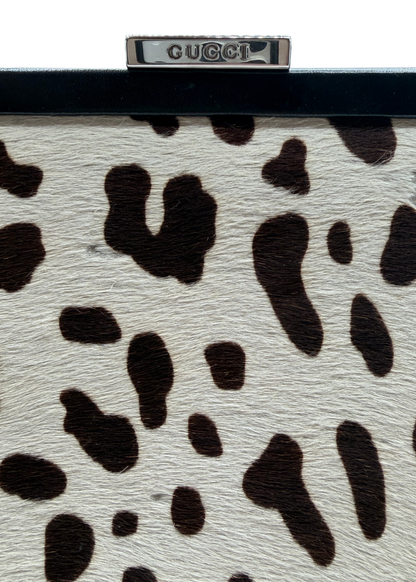 RARE GUCCI PONYHAIR TOP HANDLE BAG