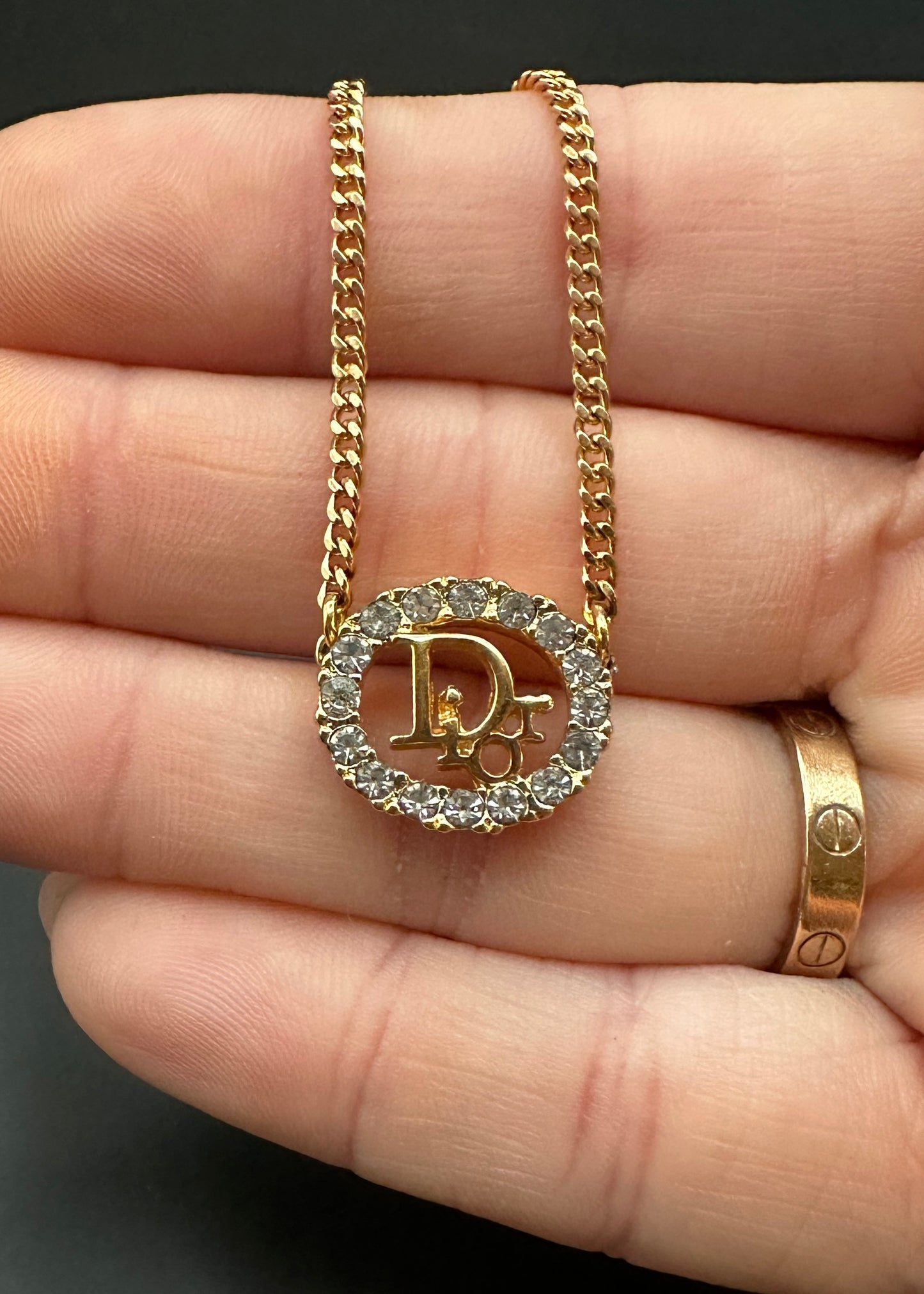 Christian Dior Crystal Necklace