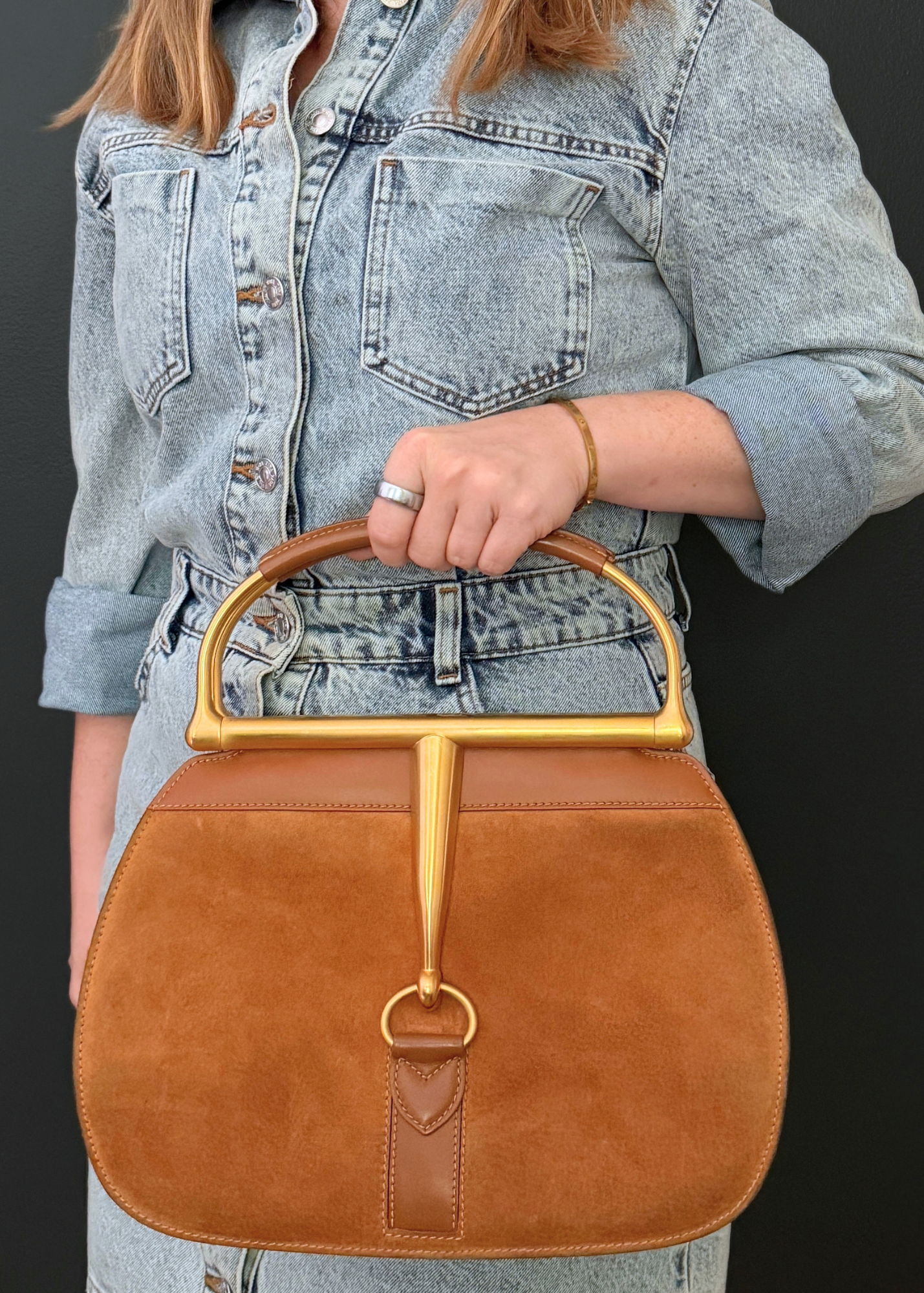 ULTRA RARE GUCCI SNAFFLE HORSEBIT HANDBAG