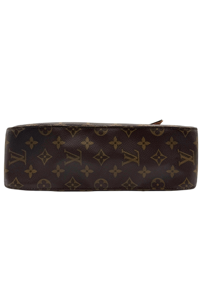 Vintage Louis Vuitton Mini Looping Monogram Canvas Bottom and Corners